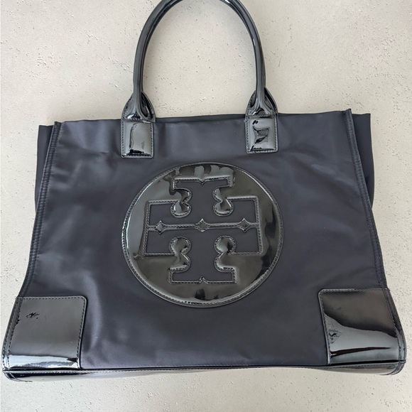 TORY BURCH Ella Patent Nylon Tote
Black - Picture 2 of 6